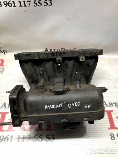 Коллектор впускной Hyundai Accent g4ec