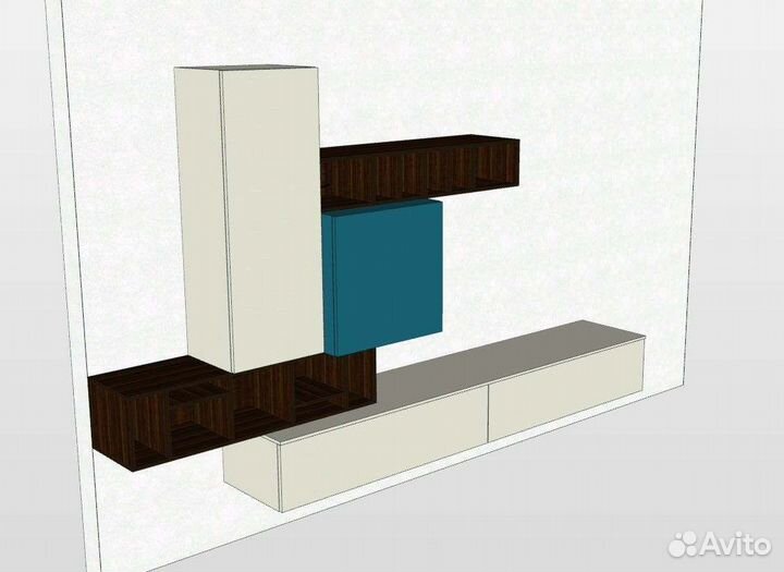Корпусная мебель Композиция slim comp 101