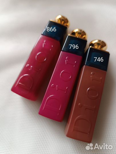 Dior addict тинт для губ Диор тестеры
