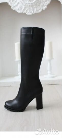 Сапоги женские 36 размер натуральная кожа