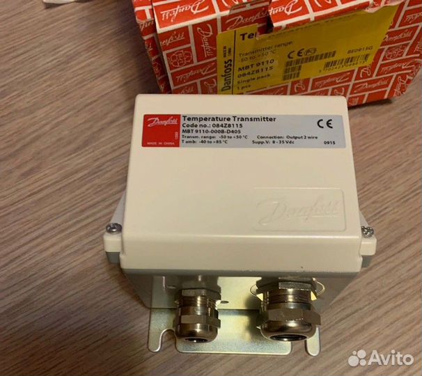 Преобразователи Датчиков Темпер в 4-20mA Danfoss