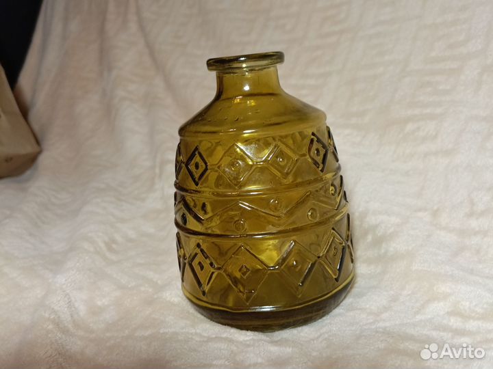 Ваза цветное стекло