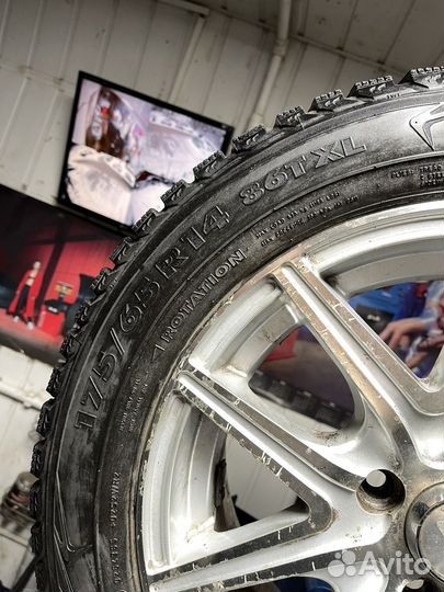 Литье с резиной r14 на ваз