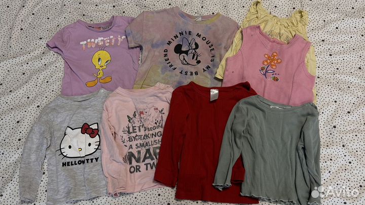 Вещи на девочку 74-86 пакетом