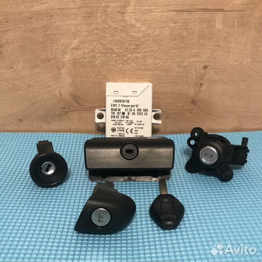 Комплект личинок левый руль Бмв е46
