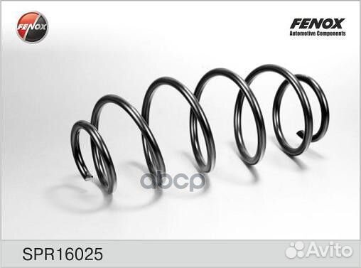 Пружина подвески Ford Mondeo III 00-07 SPR16025