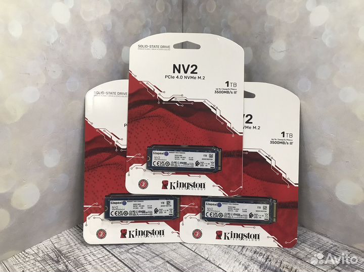 SSD M.2 NVMe 500Gb, 1Tb Kingston