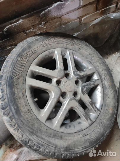 Диски литые оригинал mitsubishi made in italy