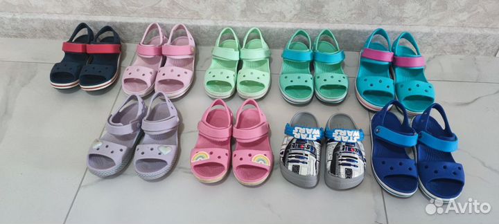 Сандалии crocs c13 для мальчика