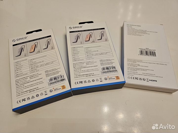 USB-C хабы/док-станции Orico, Baseus, UGreen