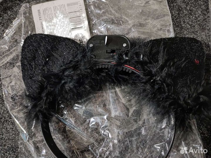 Ободок ушки кошачьи