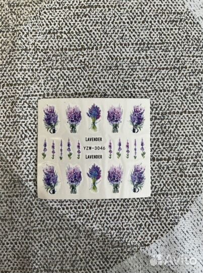 Слайдеры для маникюры (переводные)