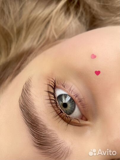 Ламинирование ресниц, бровей