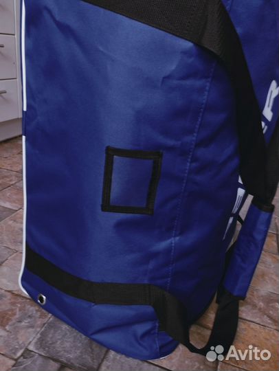 Бакл хоккейный сумка без колёс синяя