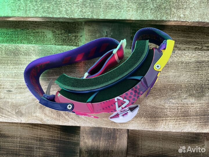 Очки Leatt Velocity 6.5 Iriz United Blue UC 26