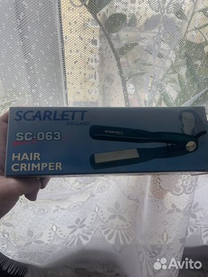 Щипцы для волос Scarlett