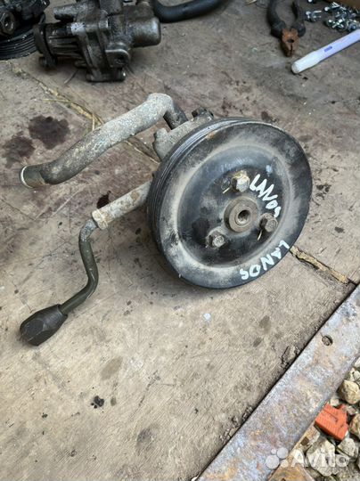 Насос гур chevrolet lanos