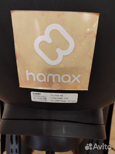 Детское велокресло hamax