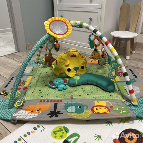 Развивающий коврик bright starts 5 в 1