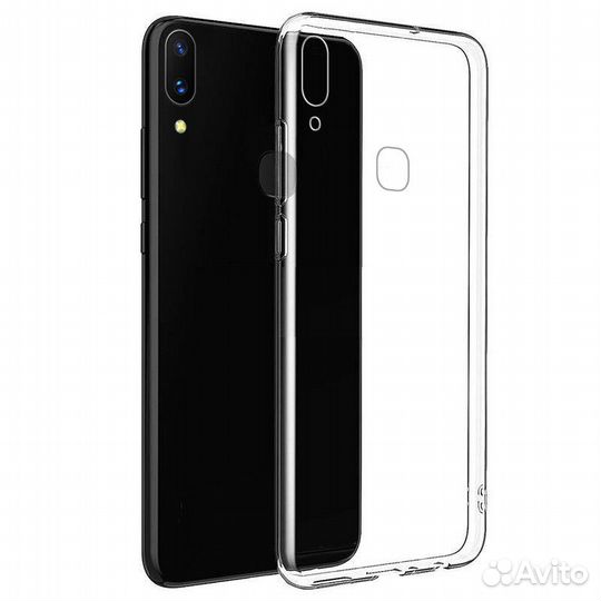Чехол для Vivo Y91 (силикон / прозрачный)