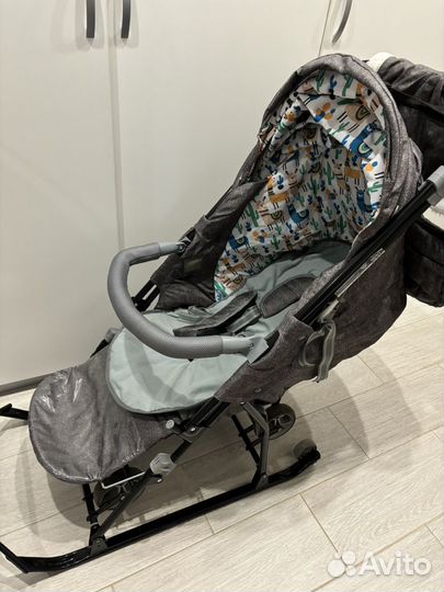 Зимние сани ника