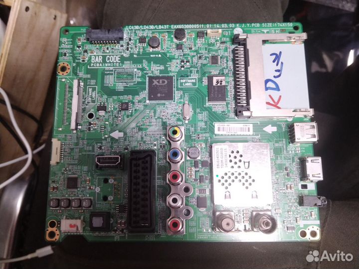 Main eax65388005 (1.0) lg 39lb561v
