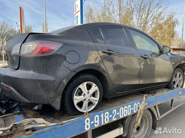 Mazda 3 1.6 AT, 2010, битый, 167 000 км