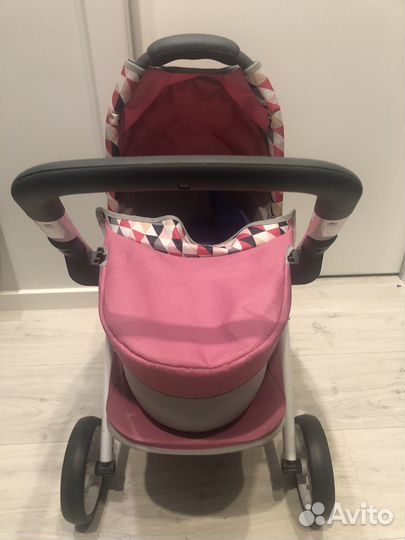 Коляска для кукол 3 в 1 + набор одежды