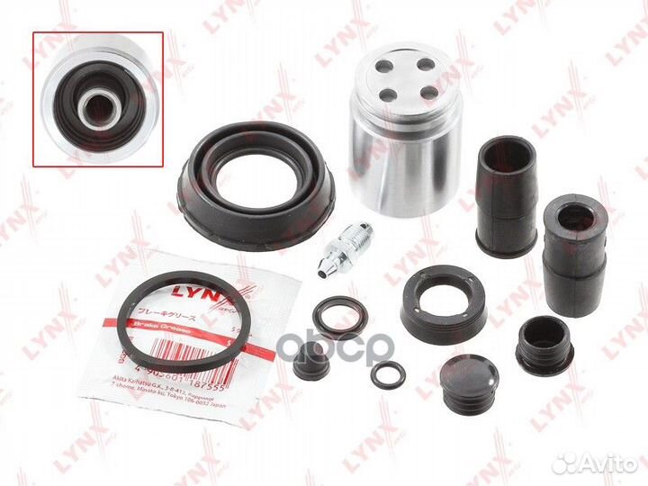 Р/к заднего суппорта с поршнем и механизмом BC