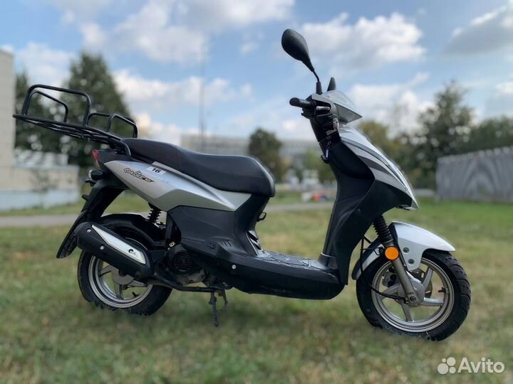 Скутер SYM orbit 50 - 2022, серебро