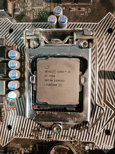 Комплект материнская плата и процессор i5