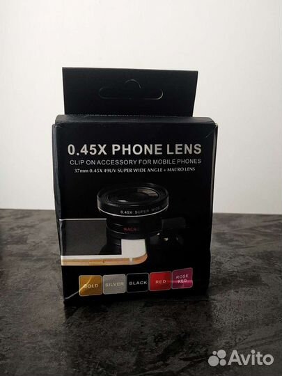 Макролинза, объектив на телефон