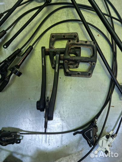 Гидравлические тормоза shimano