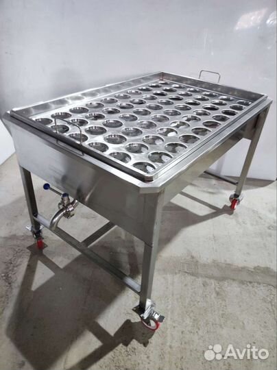 Тележка с групповой воронкой для сыра, престележка