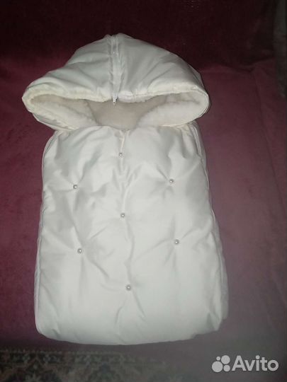 Конверт на выписку зимний