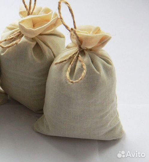 Травы в мешочках для запарки из своего сада