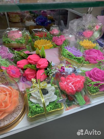 Подарок на 8 марта мыло