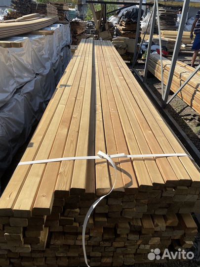 Брусок Лаги из лиственницы. Экспорт