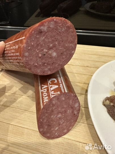 Копченая колбаса