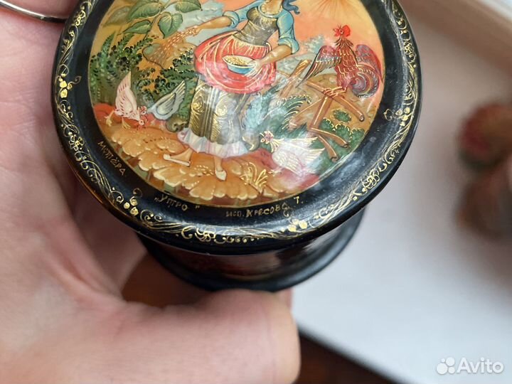 Шкатулки букет и утро