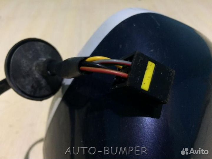 Opel Corsa D 2007- корпус зеркала левое