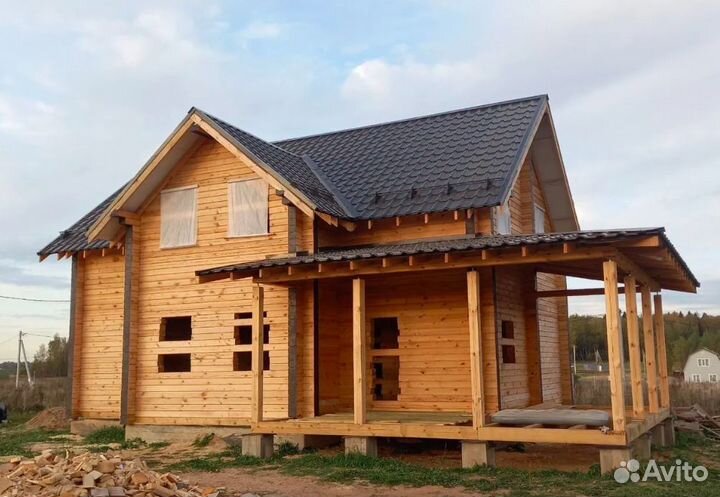 Дом из бруса строительство под ключ