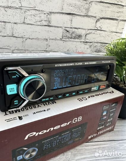 Топовая Магнитола Pioneer с блютусом