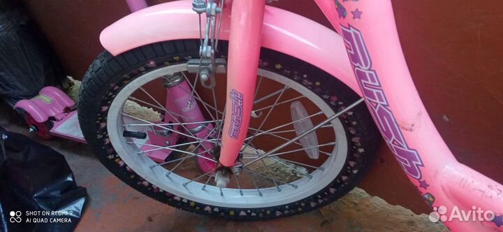 Детский трехколесный велосипед бу