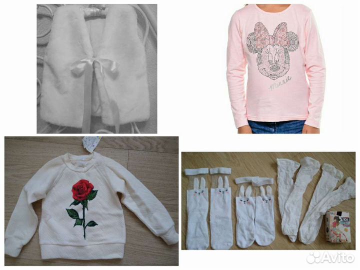 Вещи для девочки 2-7л