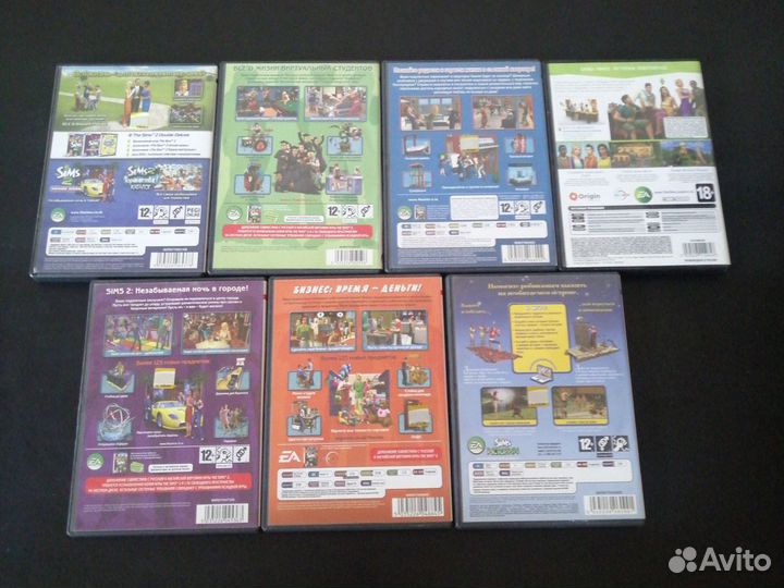 The Sims 2 +дополнения The Sims 4 PC DVD Rom