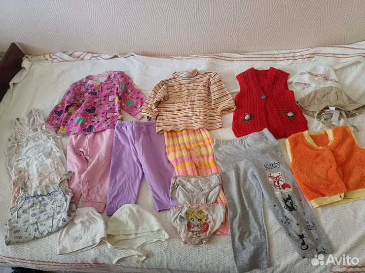 Вещи пакетом на девочку от 0 до 1 года
