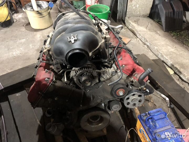 Maserati quattroporte двигатель