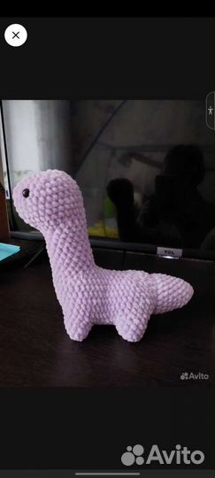 Вязаные динозавры