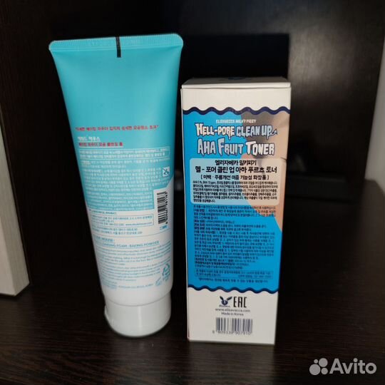 Пенка Etude house и тонер Elizavecca